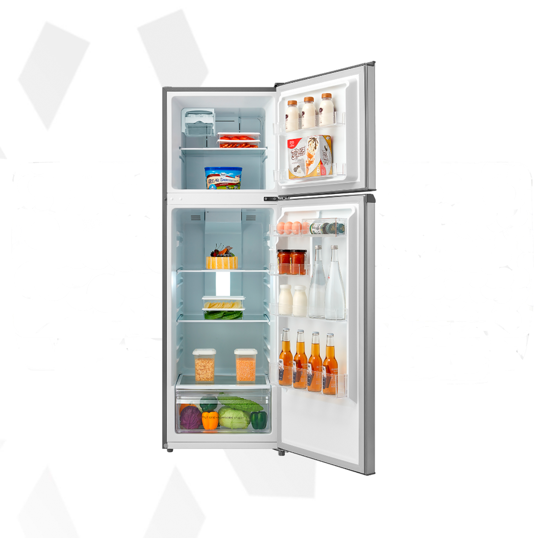 Refrigerador Midea Top Freezer 252Lt No Frost MRFS-2700G333FW8 - CLIMALIDER