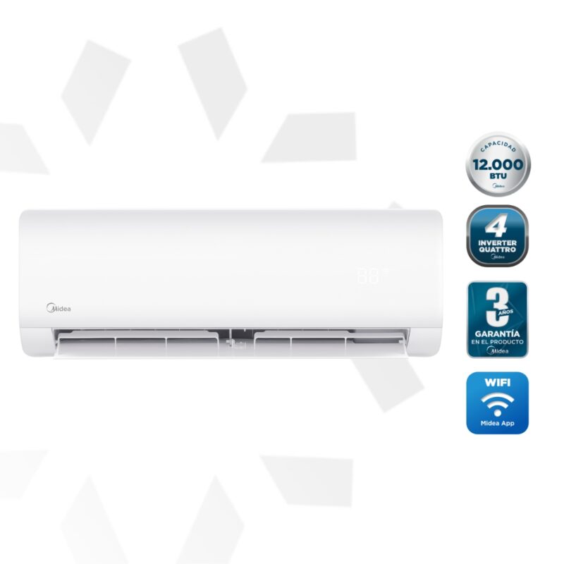 Aire Acondicionado XTREME DURA Inverter 12.000 BTU Midea